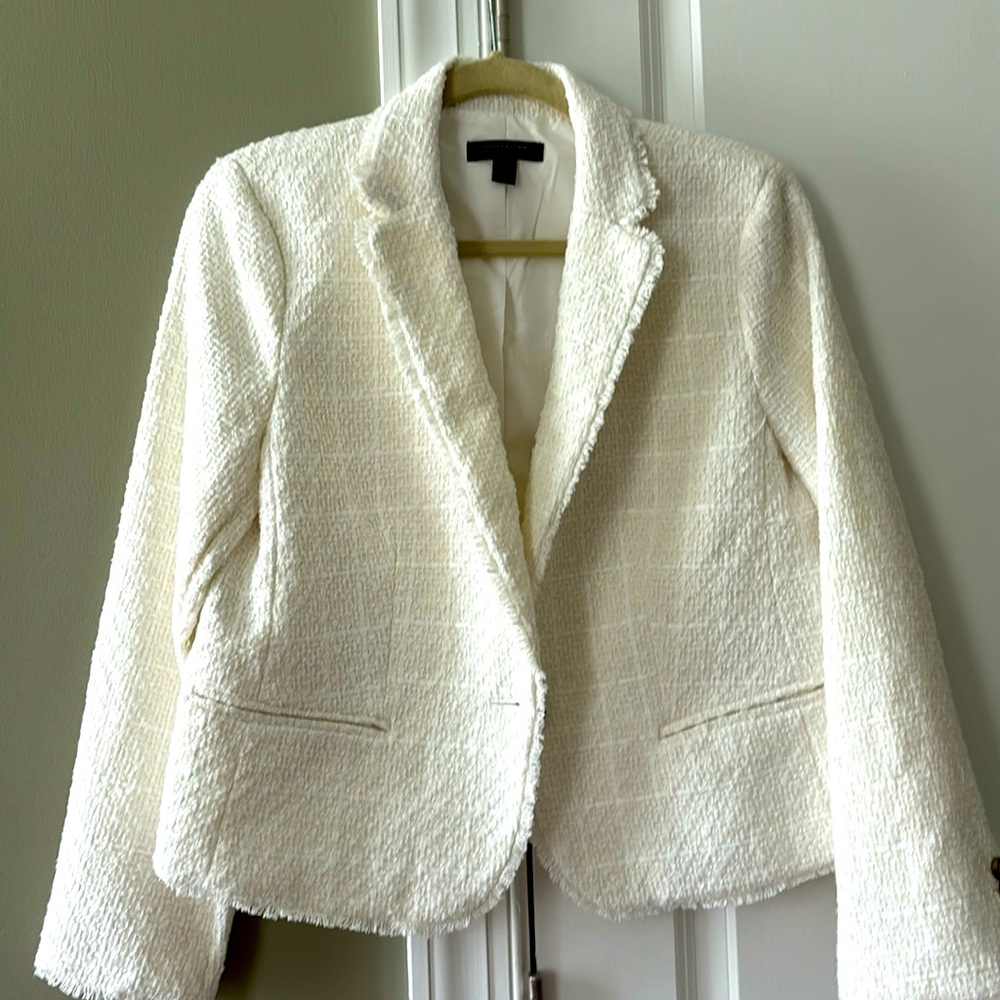 Ann Taylor Off-White Blazer